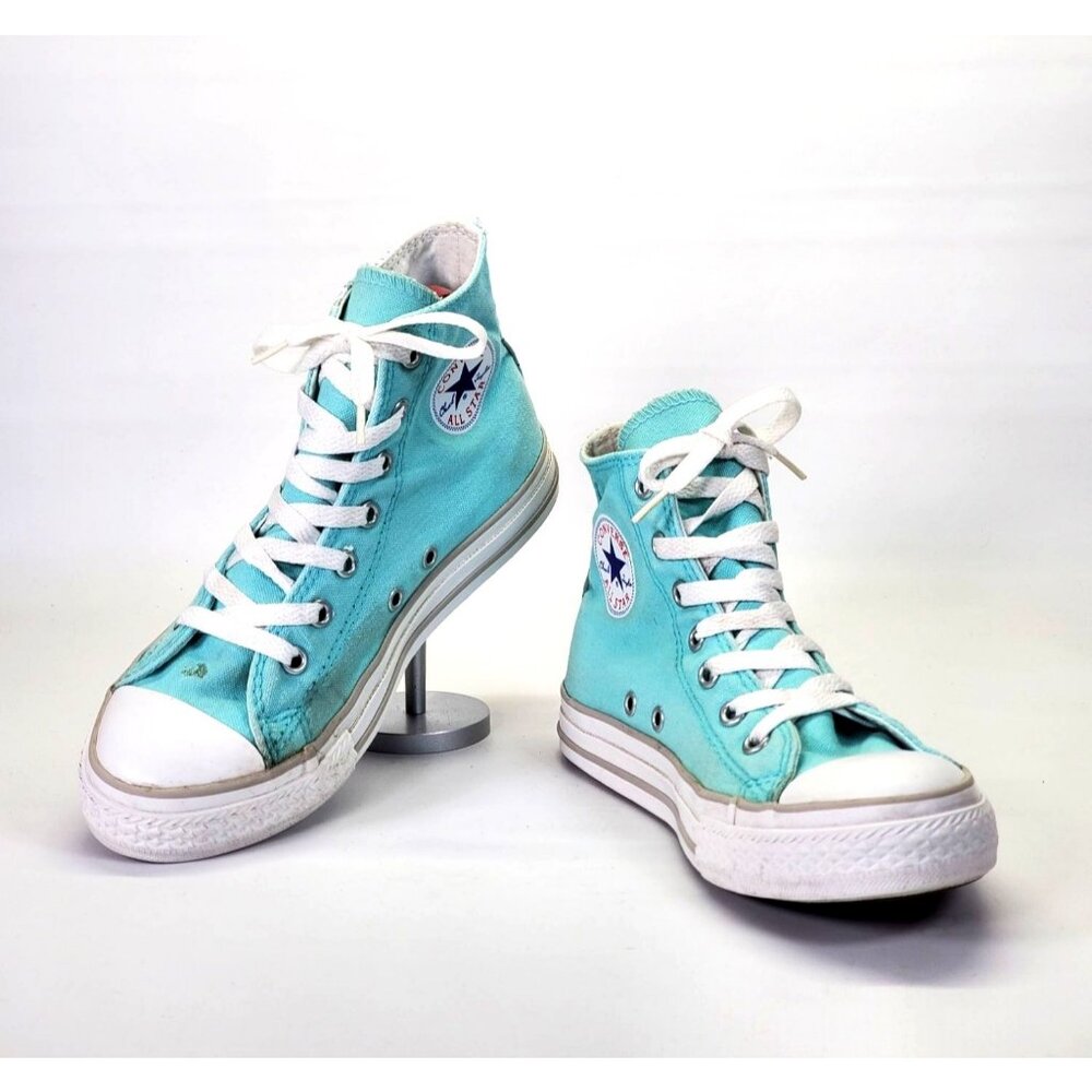 Rare Converse Kids Chuck Taylor All Star Aqua Dog Airplane Size 3 1803 - Picture 2 of 13